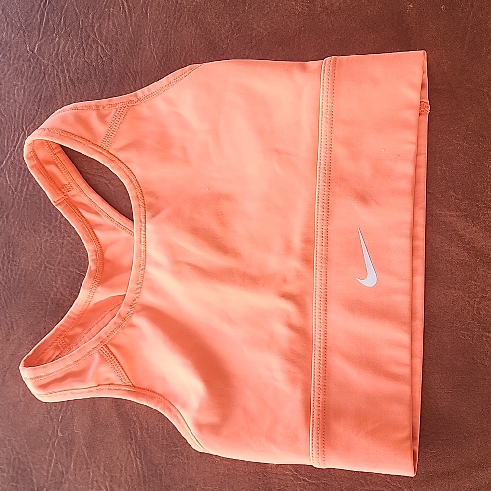 Nike Orange Sports Bra Xsmall